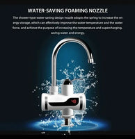 Instant Electric Water Heater Tap – Fast Heating Tankless Faucet for Kitchen & Bathroom